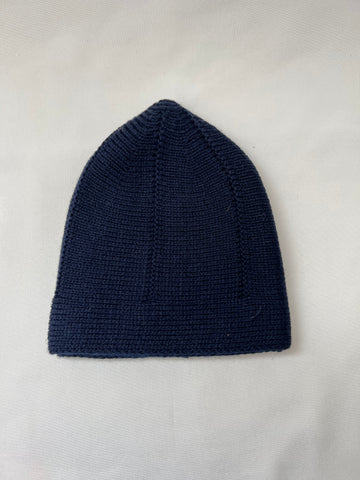 Turkish Wool Blue Prayer Islamic Hat Topi Kufi Warm, Soft and Stylish One Size - Madyna