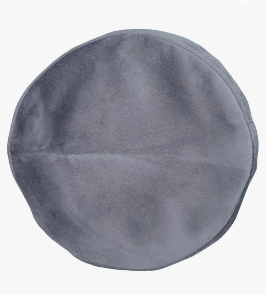 Black Velvet Topi Kufi Islamic Prayer Hat Exclusive Design - Madyna